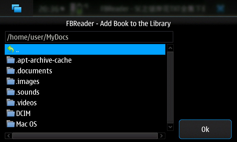 N900小说软件FBReader使用教程