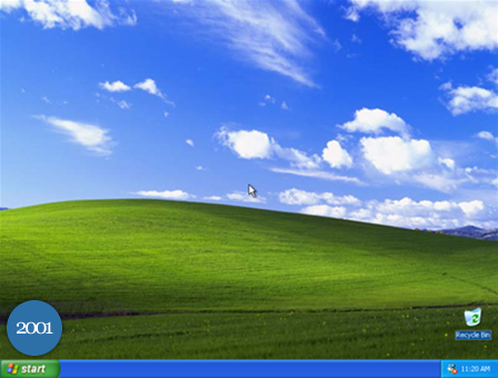 沧海桑田 Windows XP现已上市十周年